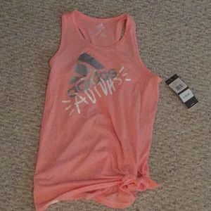 adidas pink tank top!